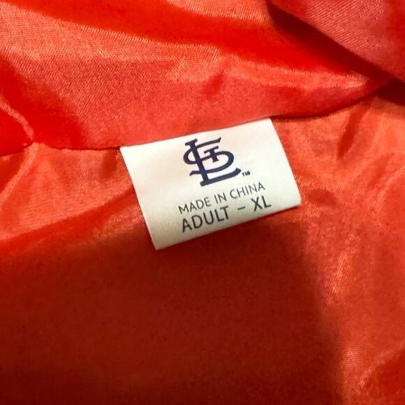 MLB St Louis Cardinals Blue Puffer Vest Size XL - Picture 5 of 6